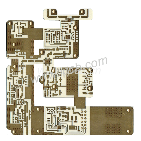 로저스 RO4003C + FR4 Mixed Dielectric RF PCB 