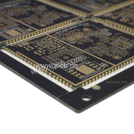 6L 2+N+2 HDI PCB with FR4 ITEQ 하이브리 라미네이션