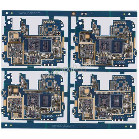 2+N+2 8L HDI PCB for Hand Held 디바이스