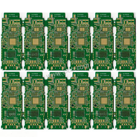 6L 1+N+1 HDI PCB Prototype for Portable Electronic Product