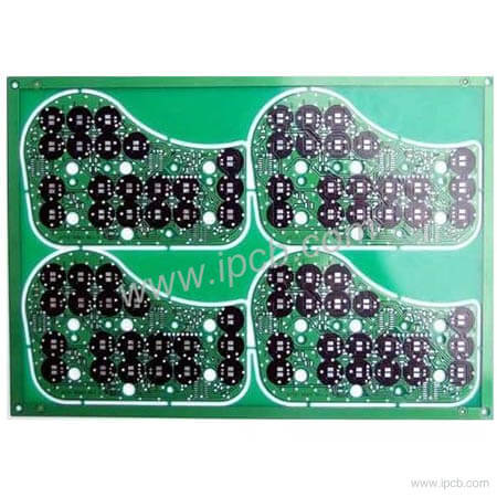 통공 플러그 탄소 잉크 PCB