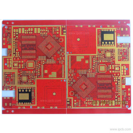 10층 레드 컬러 PCB