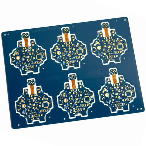 블루 솔드마스크 Rigid-Flex PCB(R-FPCB)